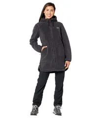 エルエルビーン レディース アウター コート フリース LLBean Mountain Pile Fleece Coat Alloy Gray グレー