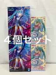 未開封 初音ミク フィギュア ガンダム45周年 Fancy 2種 4個セット LF4F73 f107