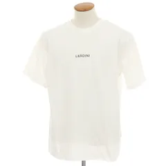 【新品】ラルディーニ LARDINI コットン クルーネック 半袖Ｔシャツ ホワイト【サイズM】【メンズ】のサムネイル