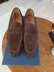 MAGNANNI マグナーニFLEX ライトブラウンスエードローファー 41 - メルカリ