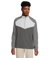 キャラウェイ メンズ アウター コート ジャケット Callaway Long Sleeve 12zip Wind Water Jacket Medium Grey Hea グレー
