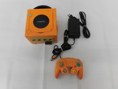  訳あり ゲーム ゲームキューブ 本体 DOL-001 オレンジ 周辺機器付き ジャンク品