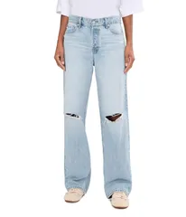 エージージーンズ レディース ボトムス デニムパンツ AG Jeans Billie Relaxed Straight in Soft Focus Destructed Soft Focus Dest