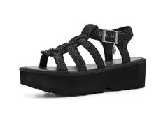 ベアパウ レディース シューズ サンダル Bearpaw Delilah Black II ブラックのサムネイル