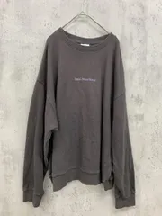VISION STREET WEAR 1905025  ロゴ刺繍    スウェット sizeL/チャコール■■レディース