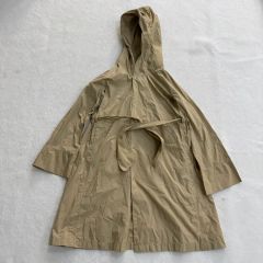 プルミエアロンディスモン 綿ナイロンタンブラーマントコート Aライン