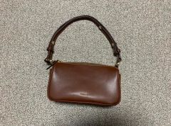 COACH ブラウン フラップ式ショルダーバッグ ZB0067 - メルカリ