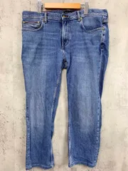 TOMMY HILFIGER トミーヒルフィガー STRAIGHT FIT デニムパンツ size38/32/ブルー系 ■■ メンズ
