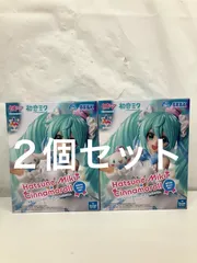 未開封 初音ミク シナモロール ホワイトドレスver. フィギュア 2個セット LF4F75 f107
