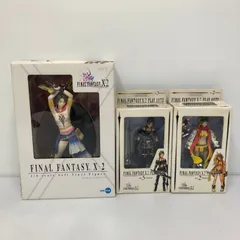 ▲ファイナルファンタジー X-2 1/6スケール プレイアーツ フィギュア 3体セット ※商品説明欄必読 中古品 smtketc095692