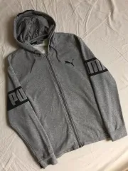 PUMA サイドロゴ フーディー ジップアップ