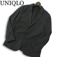 25SS★ UNIQLO ユニクロ 通年 コンフォート 2B アンコン テーラード ジャケット Sz.S メンズ 灰 グレー