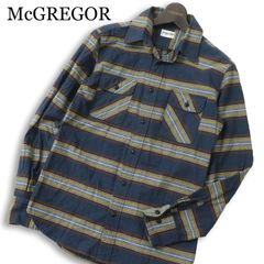激レア 90s USA製 マックレガー 6ボタン チェック シャツ ヴィンテージ 