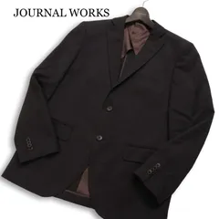 JOURNAL WORKS ジャーナルワークス 通年 背抜きTHERMOSTAT★ ストライプ テーラード ジャケット Sz.94A6 メンズ