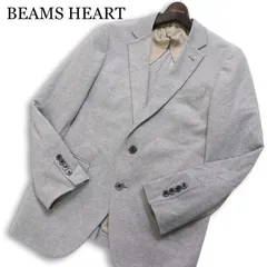 BEAMS HEART ビームス ハート 通年 背抜き★ テーラード ジャケット Sz.46 メンズ  グレー ビジカジのサムネイル
