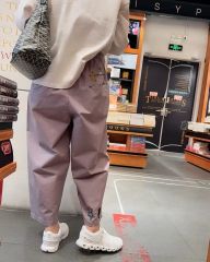 クニオコレクション 美品 アニマル柄 ストレッチパンツ ウエストゴム