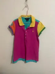 ラルフローレン キッズ COLOR BLOCK ポロTシャツ L (12-14)