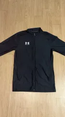 UNDER ARMOUR アンダーアーマー ブラック トレーナー ジップアップ ジャケット SM サイズ