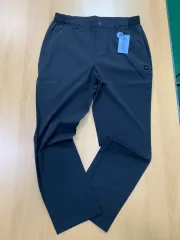 (新品) カリフォルニア 高級 ストレッチDEX アウトドア ズボン / ブラック