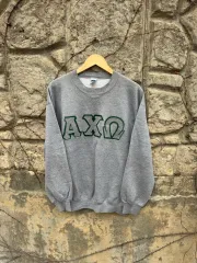 90s ラッセル アスレチック ヴィンテージ 刺繍 スウェット シャツ スウェットシャツ グレー xl
