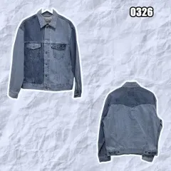S リーバイス シルバータブ リペア カッティング バストポケット デニム ジャケット