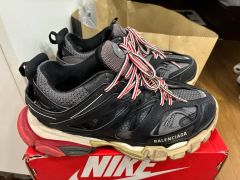 極美品・スニダン鑑定済】バレンシアガ トラックトレーナー42 ブラック