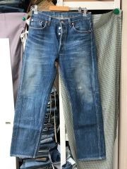 色落ち抜群！リーバイス501XX 55501 日本製 BIGE 赤耳 - メルカリ