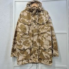 美品 イギリス軍 モッズコート デザートカモ ユーロミリタリー