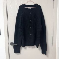 Wism 短丈 ニットカーディガン 定価45000円 - メルカリ