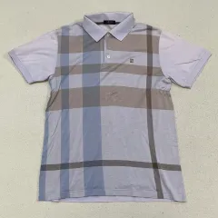M DAKS チェック バイカラー 半袖 カラーTシャツ 0327のサムネイル
