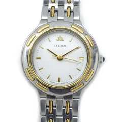 セイコー SEIKO 腕時計 クレドール 4N71-0060 ホワイト文字盤 K18YG SS クオーツアナログ 【中古】のサムネイル