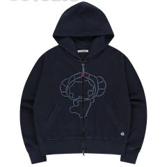 COYSEIO TAPE HOOD ZIP-UP NAVY 即日発送〇 - メルカリ