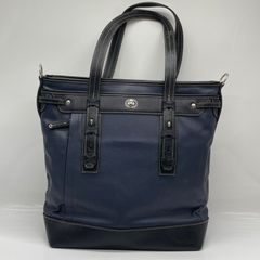 豊岡鞄 CRAFTSMANSHIP トートバッグ 2WAY 日本製 ネイビー - メルカリ