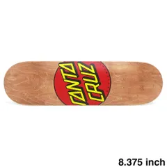 SANTA CRUZ DECK サンタクルーズ  デッキ TEAM CLASSIC DOT BROWN STAIN 8.375　スケートボード スケボーのサムネイル