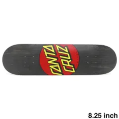 SANTA CRUZ DECK サンタクルーズ  デッキ TEAM CLASSIC DOT BLACK STAIN 8.25　スケートボード スケボーのサムネイル