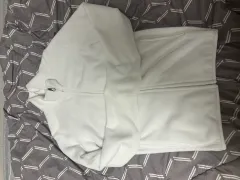 ユニクロ フリース L 白