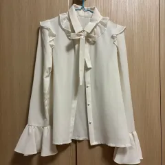 新品 / リーボンフリルブラウス
