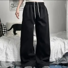 コットン ワイド パンツ