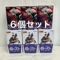 未開封 HUNTER HUNTER ハンターハンター ぬーどるストッパー ノブナガ vibration stars ネフェルピト FuRyu BANPRESTO フィギュア 6個セット LF4G06 f101