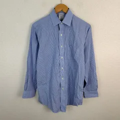 Brooks Brothers ブルックスブラザーズ シャツ チェック柄 ブルー 15-32 メンズ 古着 クラシック アメカジ ストリート