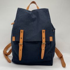 実物 ルーマニア軍 VINTAGE マウンテン バックパック 茄子紺 レザー
