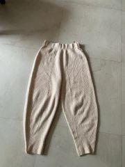 seed and soil Calm knit pants ベージュ F - メルカリ