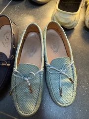 BPS　トッズ Tod'sリアルパイソンレザー ローファー 25cm位 BPS様専用 トッズ Tod'sリアルパイソンレザー ローファー 25cm位