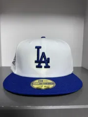 NEW ERA ニューエラ LA ドジャーズ 白/ブルー 7 3/8