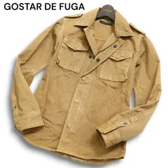 GOSTAR DE FUGA ゴスタール ジ フーガ 通年★ 長袖 ミリタリー シャツ ジャケット Sz.44 メンズのサムネイル