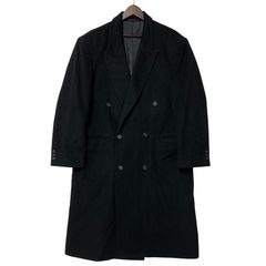 90s vintage double chester coat 黒 - メルカリ