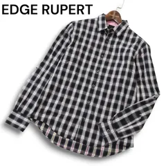 EDGE RUPERT ルパート 通年★ 長袖 チェック シャツ Sz.2 メンズのサムネイル