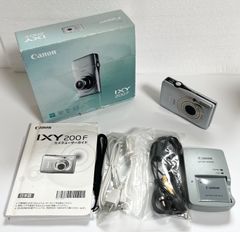 Canon IXY200F シルバー コンパクトデジタルカメラ - メルカリ