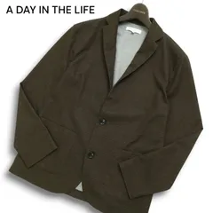 A DAY IN THE LIFE ユナイテッドアローズ 通年★ 千鳥チェック アンコン テーラード ジャケット Sz.S メンズのサムネイル