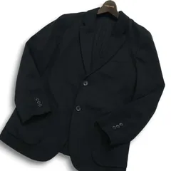 22AW★ UNIQLO ユニクロ 通年 ストレッチ コンフォート 2B テーラード ジャケット Sz.S メンズ 黒のサムネイル